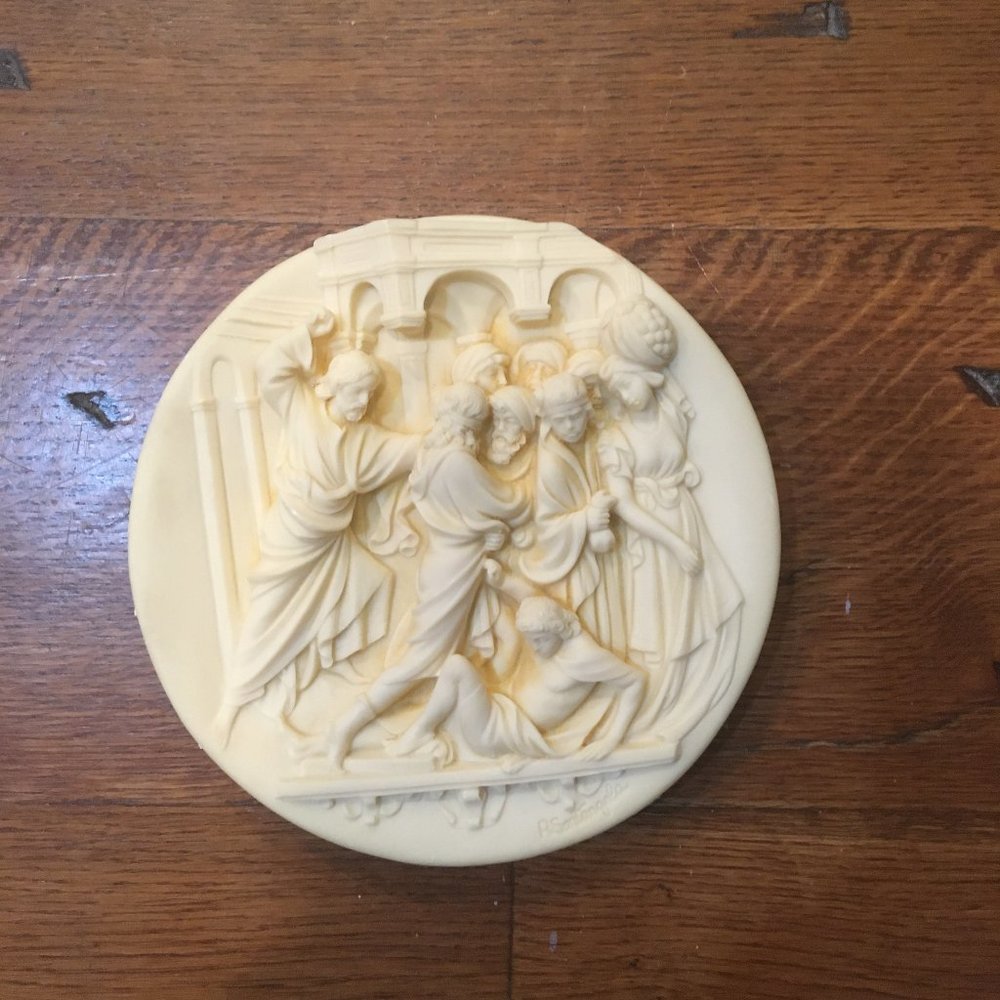 Studio D. Di Volteradici Alberto Santangela Plate L'ESPULSIONE DEI CAMBIAVALUTE